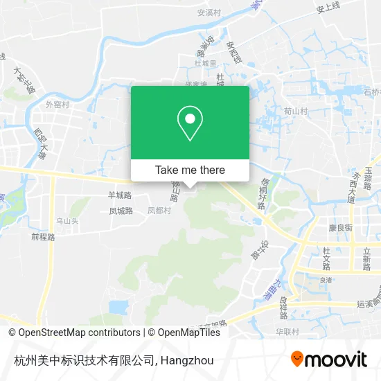 杭州美中标识技术有限公司 map