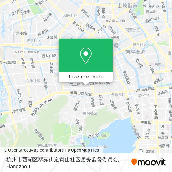 杭州市西湖区翠苑街道黄山社区居务监督委员会 map