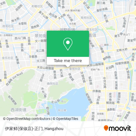 伊家鲜(保俶店)-正门 map