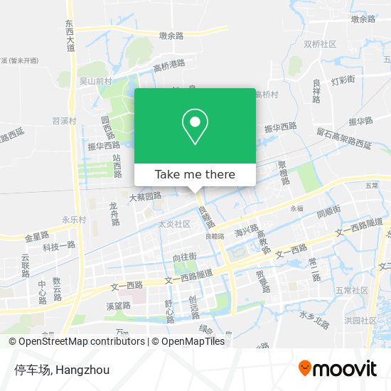 停车场 map