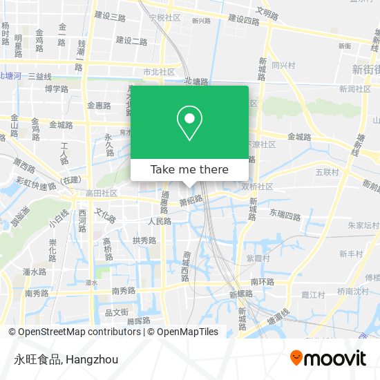 永旺食品 map