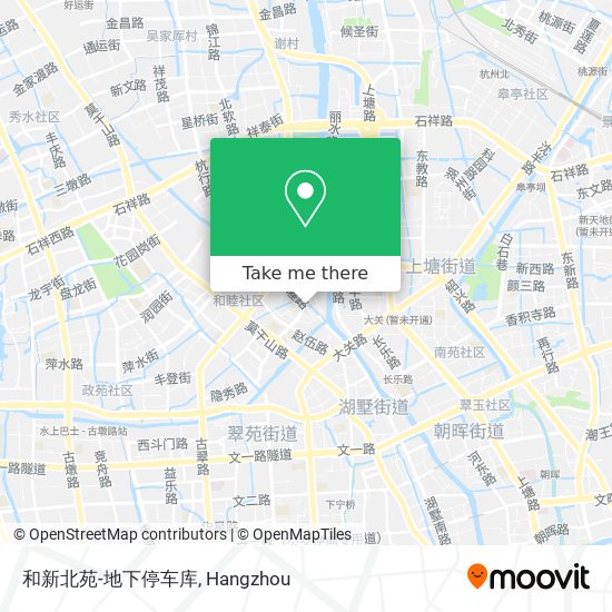 和新北苑-地下停车库 map