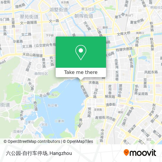 六公园-自行车停场 map