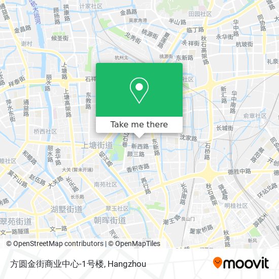 方圆金街商业中心-1号楼 map