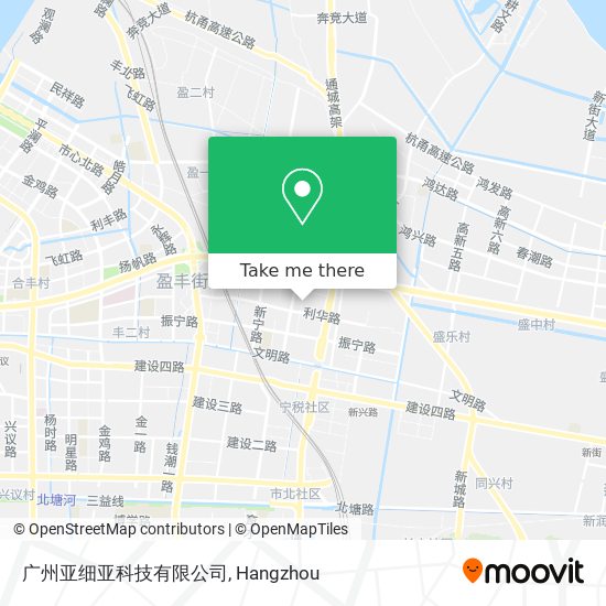 广州亚细亚科技有限公司 map