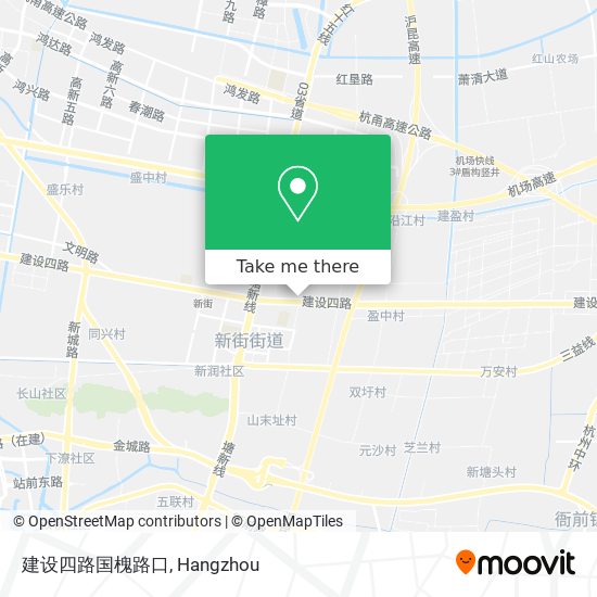 建设四路国槐路口 map