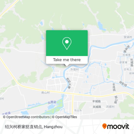 绍兴柯桥家纺直销点 map
