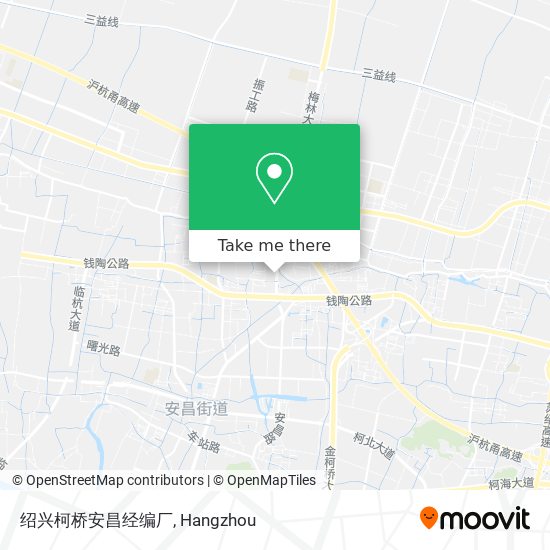绍兴柯桥安昌经编厂 map