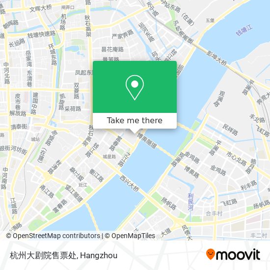 杭州大剧院售票处 map