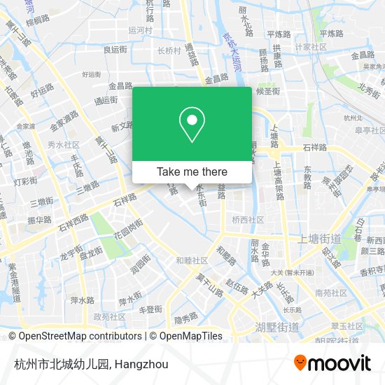 杭州市北城幼儿园 map