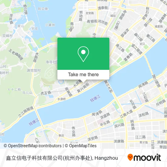 鑫立信电子科技有限公司(杭州办事处) map