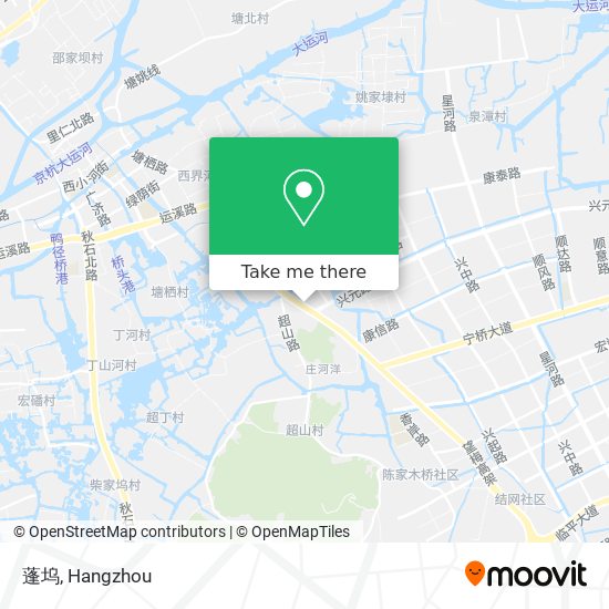 蓬坞 map