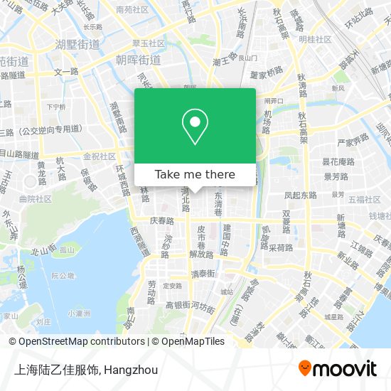 上海陆乙佳服饰 map
