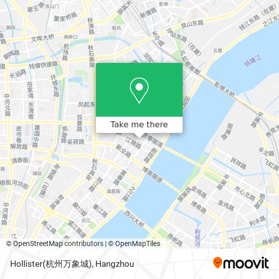 Hollister(杭州万象城) map
