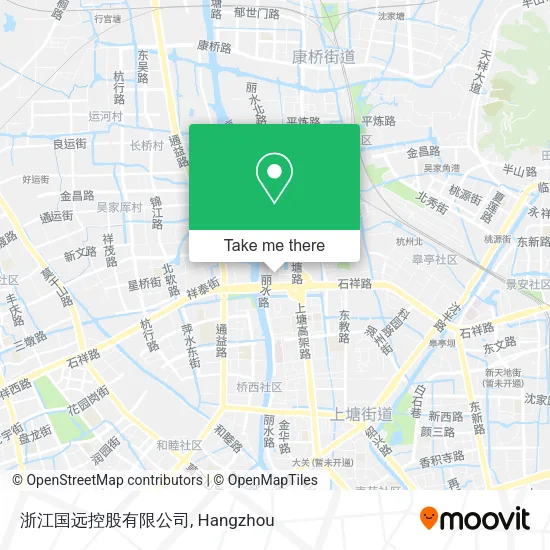 浙江国远控股有限公司 map