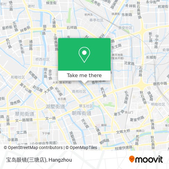宝岛眼镜(三塘店) map