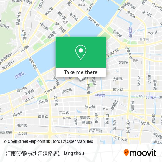 江南药都(杭州江汉路店) map
