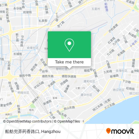 船舫兜弄药香路口 map