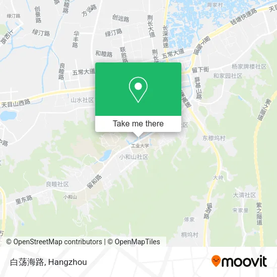 白荡海路 map
