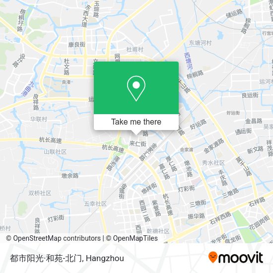 都市阳光·和苑-北门 map