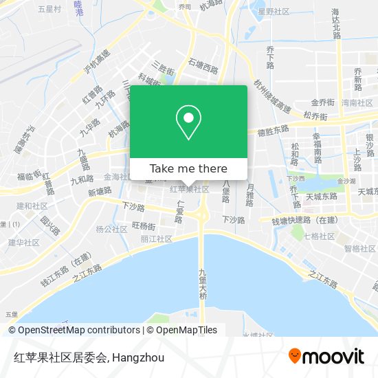 红苹果社区居委会 map