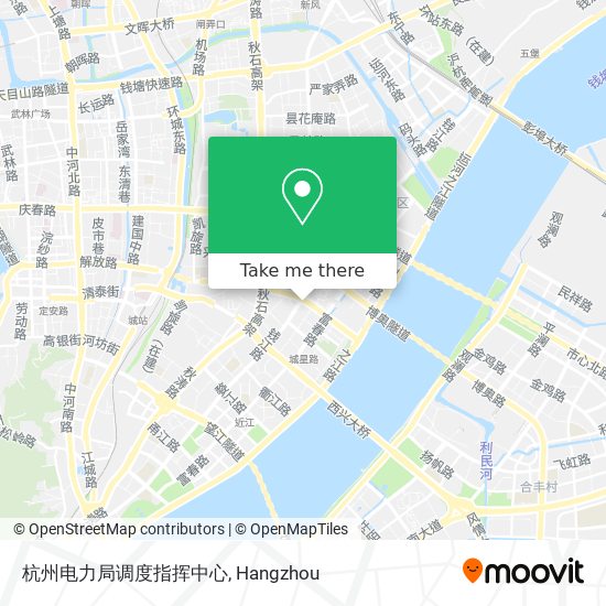 杭州电力局调度指挥中心 map