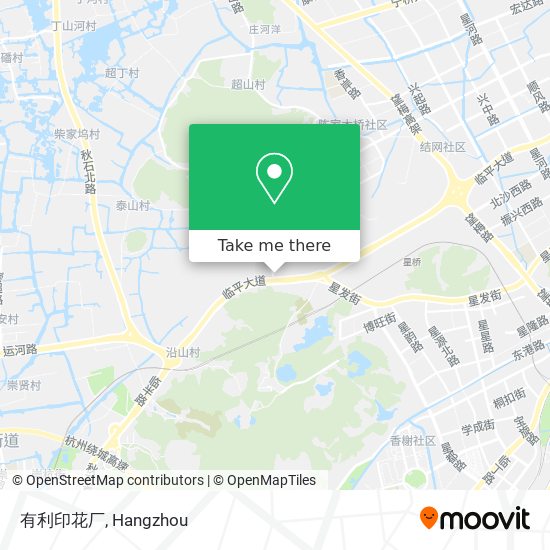 有利印花厂 map