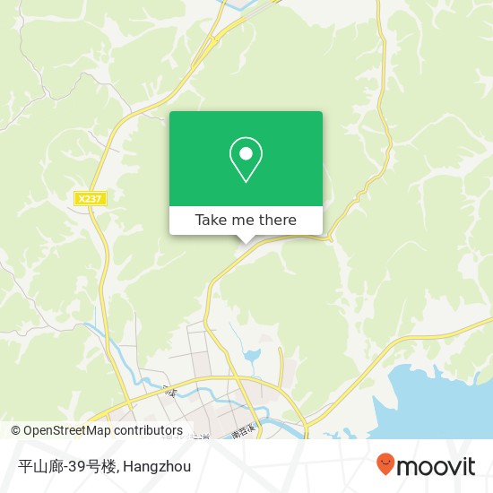 平山廊-39号楼 map