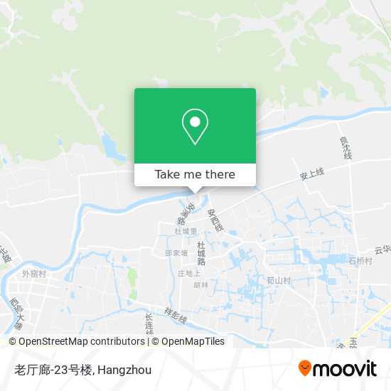 老厅廊-23号楼 map