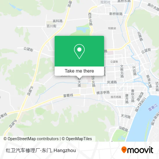 红卫汽车修理厂-东门 map