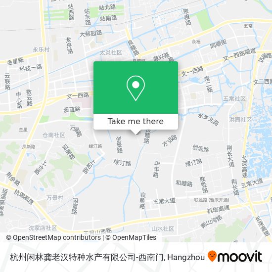 杭州闲林龚老汉特种水产有限公司-西南门 map