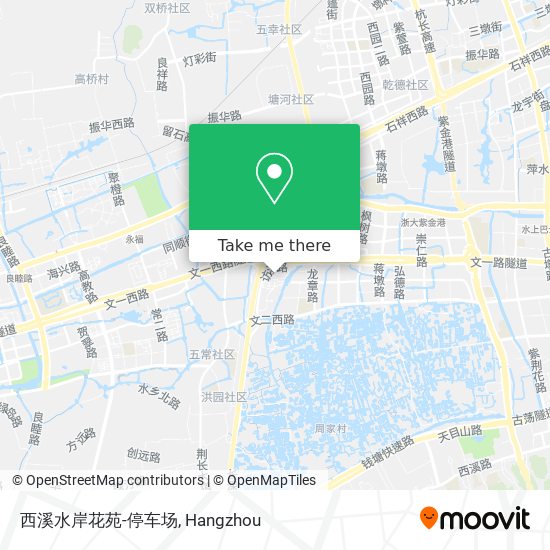 西溪水岸花苑-停车场 map