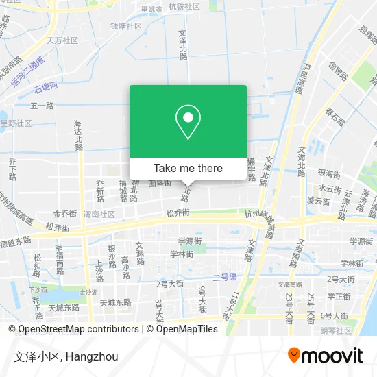 文泽小区 map