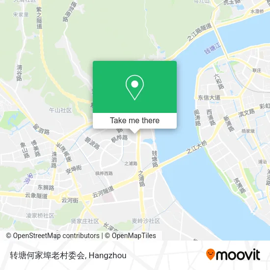 转塘何家埠老村委会 map