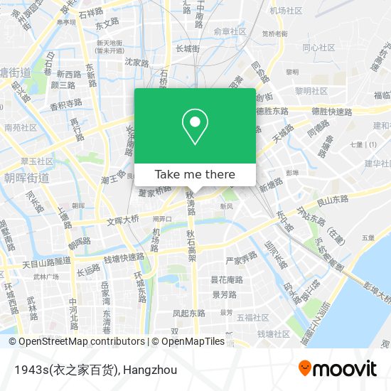 1943s(衣之家百货) map