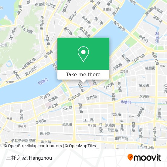 三托之家 map