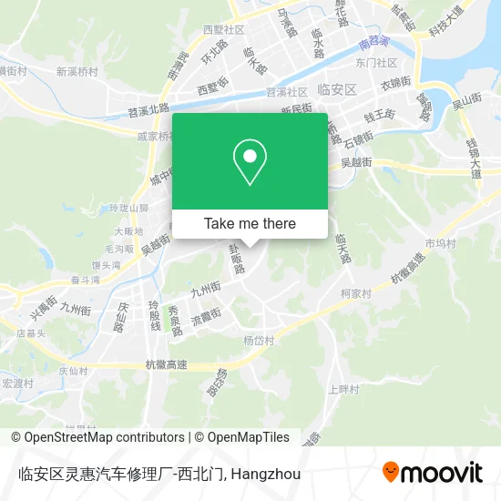 临安区灵惠汽车修理厂-西北门 map