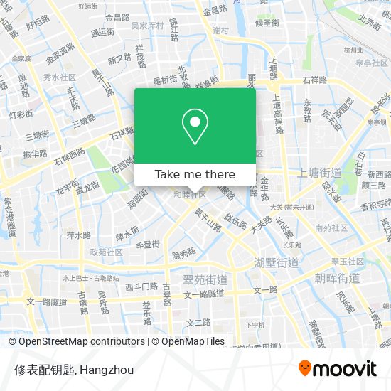 修表配钥匙 map