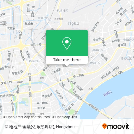 科地地产·金融(佐乐彭埠店) map