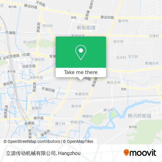 立源传动机械有限公司 map