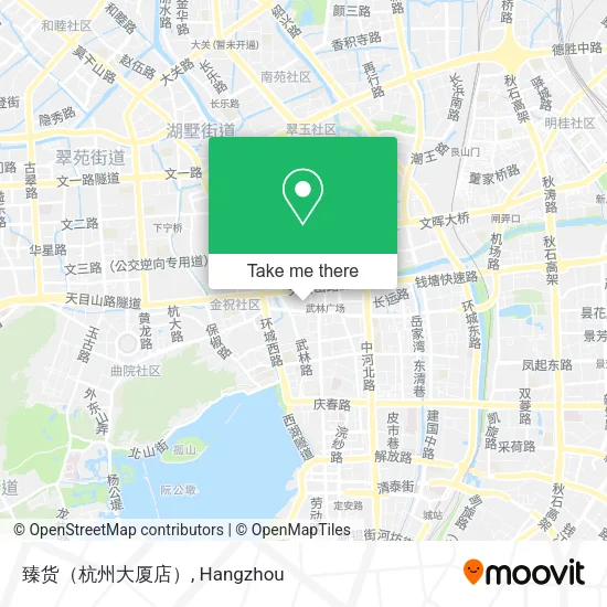 臻货（杭州大厦店） map