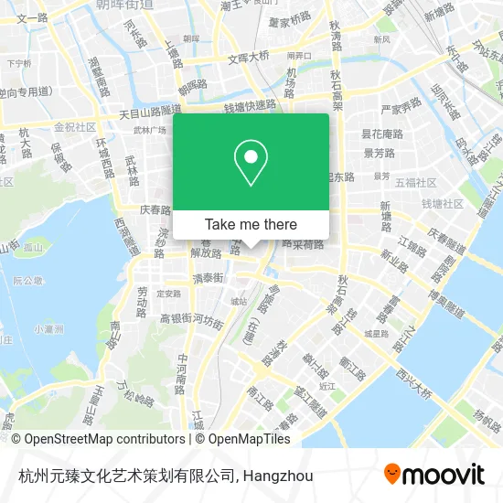 杭州元臻文化艺术策划有限公司 map