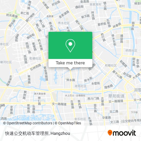 快速公交机动车管理所 map