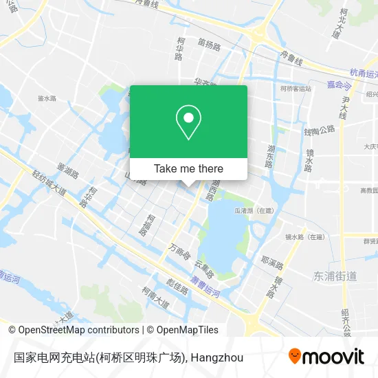 国家电网充电站(柯桥区明珠广场) map