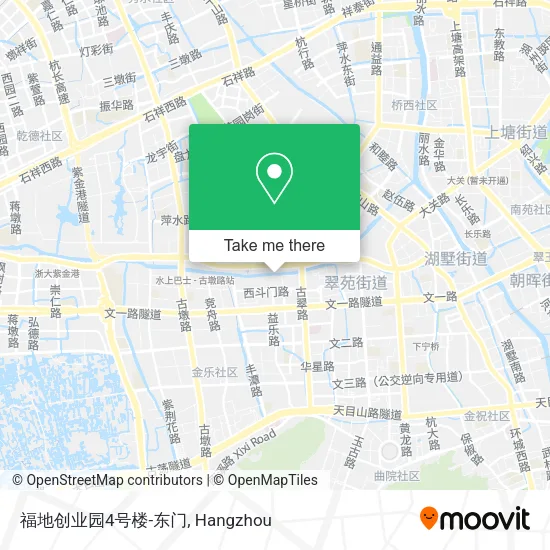 福地创业园4号楼-东门 map