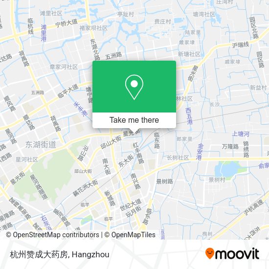 杭州赞成大药房 map