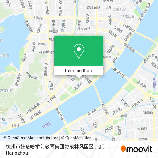 杭州市娃哈哈学前教育集团赞成林风园区-北门 map