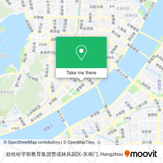 娃哈哈学前教育集团赞成林风园区-东南门 map
