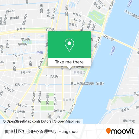 闻潮社区社会服务管理中心 map