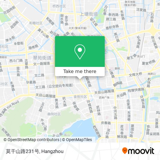 莫干山路231号 map